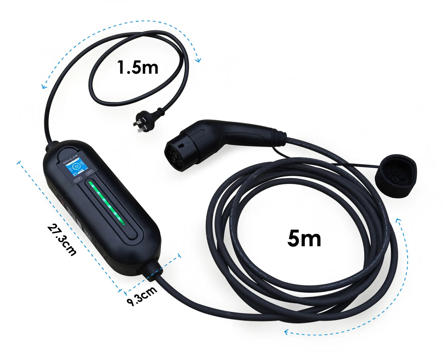 Ocular IQ Portable OCPP + 4G – 7kW