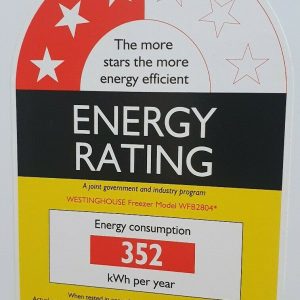 Westinghouse Pigeon Pairs 280L Upright Freezer WFB2804WA Westinghouse WRB3504WA