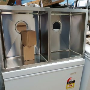 Stainless Steel Kitchen Sink ESI Lifestyle LHDE7444