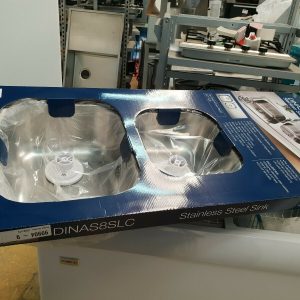 Blanco DINAS8S1.75L – Left Hand Bowl – 1 3/4 Bowl, RIGHT Hand Drainer